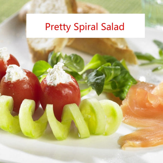 Stainless Steel Vegetable Spiralizer Corer Drill for Creative Kitchen Prep