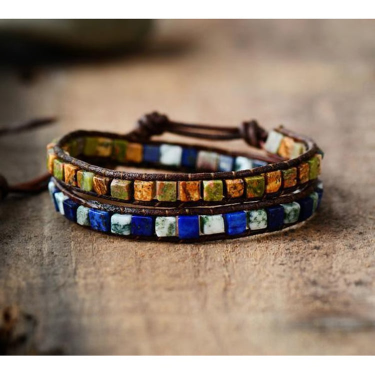 Handmade Bohemian Bracelet – Beaded String Bracelet