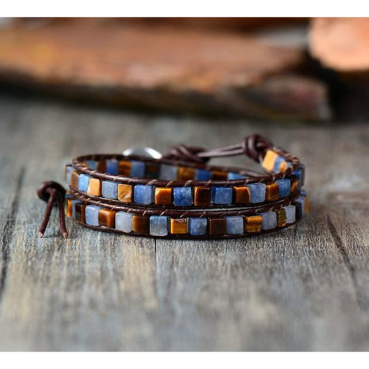 Handmade Bohemian Bracelet – Beaded String Bracelet