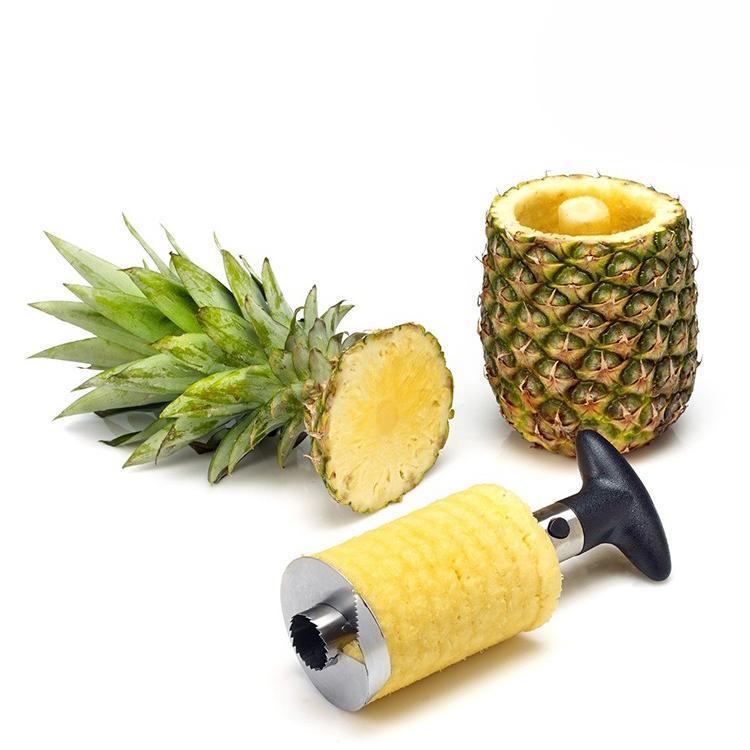Stainless Steel Pineapple Corer Slicer – Fruit Cutting Kitchen Tool