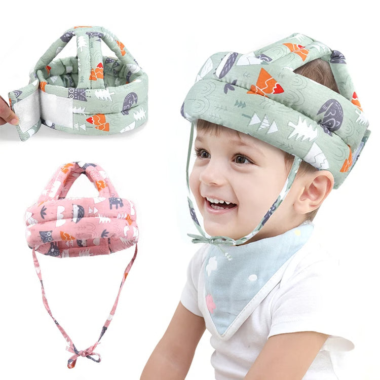 Baby Soft Padded Safety Cap for Toddlers – Adjustable Protective Headwear