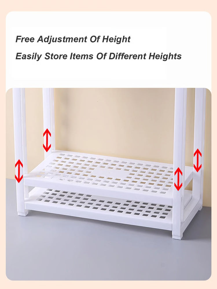 Multi Layer Desktop Storage Shelf Organizer for Office, Cosmetics, and Home Essentials