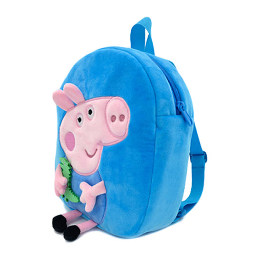 Plush Cartoon Toddler Backpack – Soft Kids Kindergarten &amp; Daycare Bag