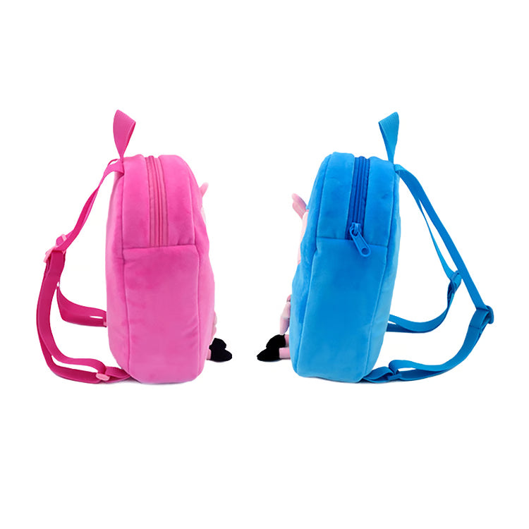 Plush Cartoon Toddler Backpack – Soft Kids Kindergarten &amp; Daycare Bag