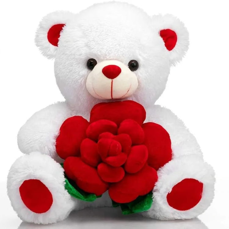 Rose Teddy Bear Plush – Romantic Gift &amp; Home Décor