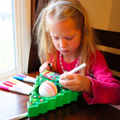 DIY Christmas Tree Ornament Coloring Kit – Creative Holiday Craft Set for Kids